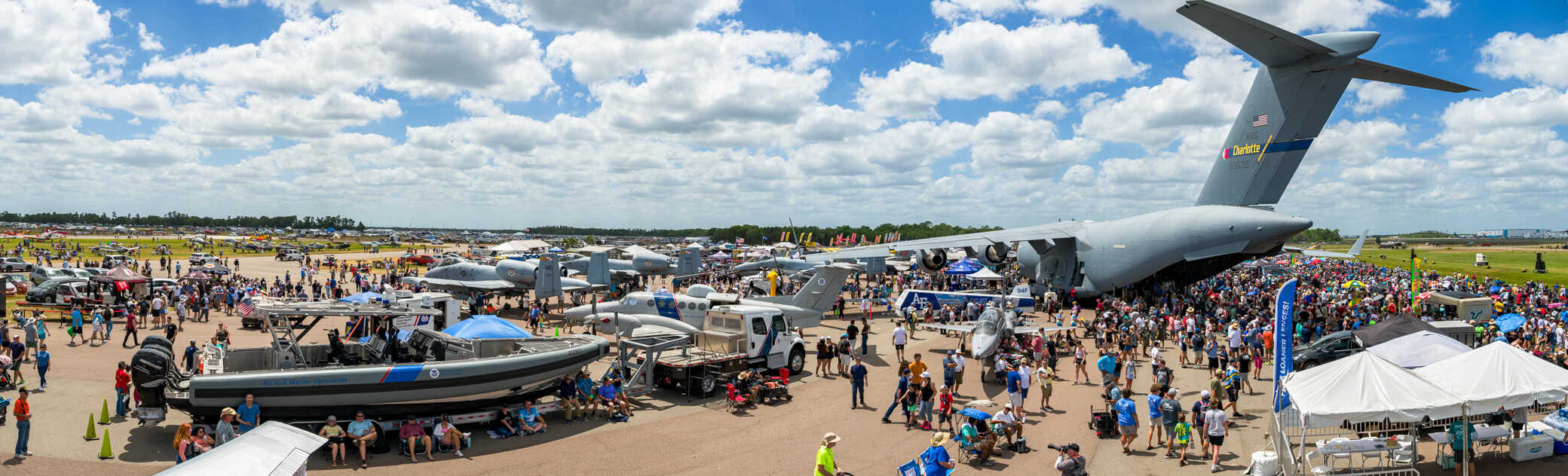 Blue Angels with pyrotechnics at air show